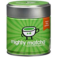 Los mejores  - Mighty Matcha Té Verde Matcha Ecológico – Té Matcha Ceremonial 100% Orgánico – Premio de Oro Great Taste – Infusión…